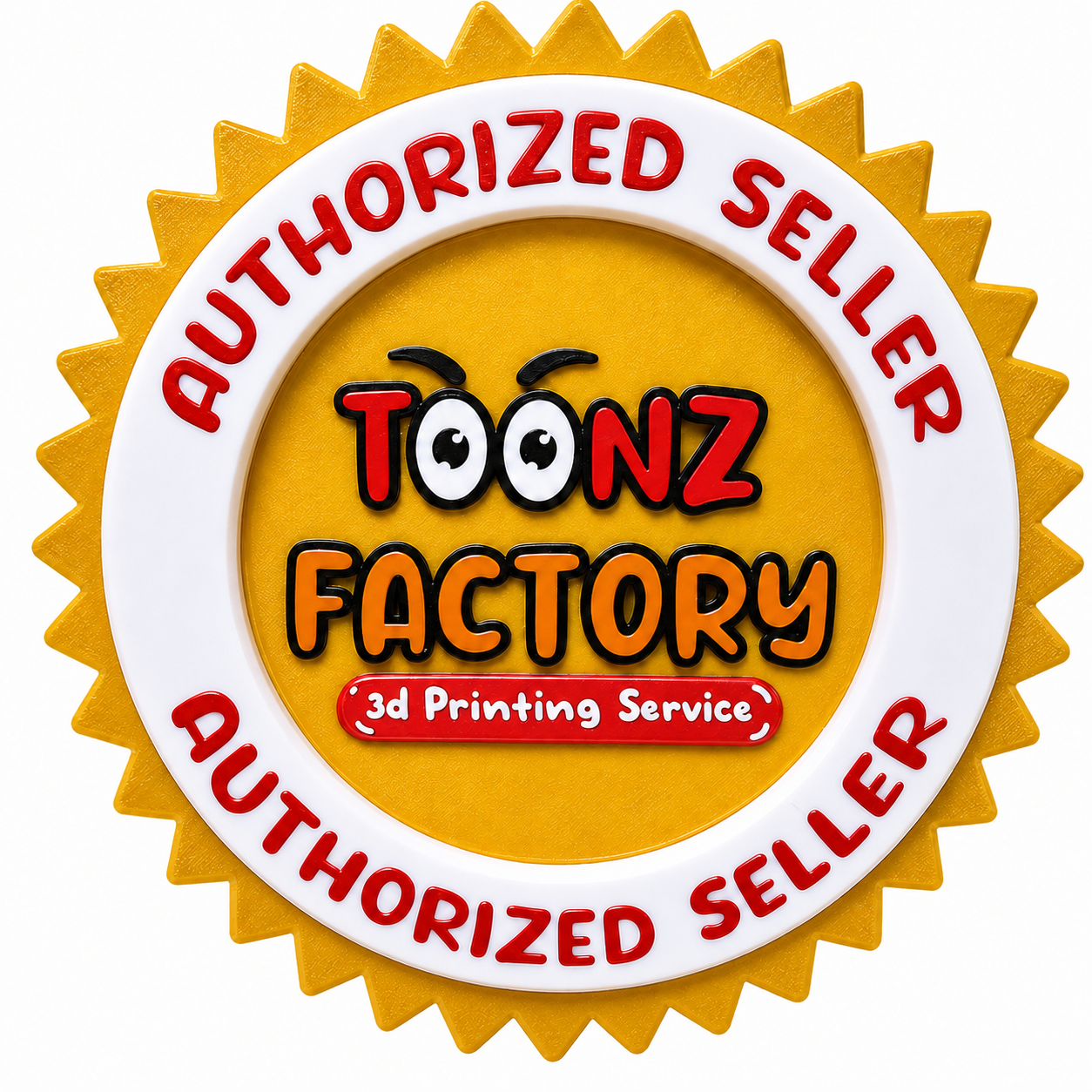 Authorized Toonz Factory seller badge
