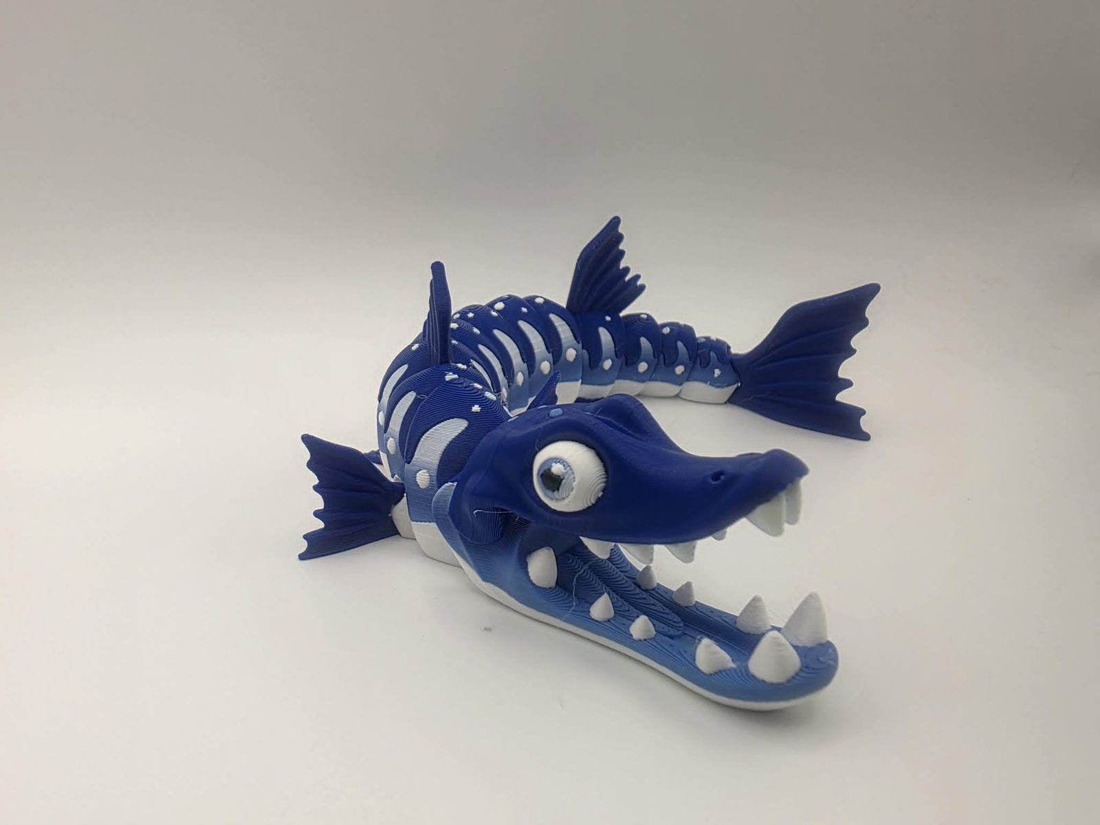 Barracuda - Standard - 8.5" Long x 2.25" Tip of Fin to Tip of Fin x 1.5" Tall 3D print product image
