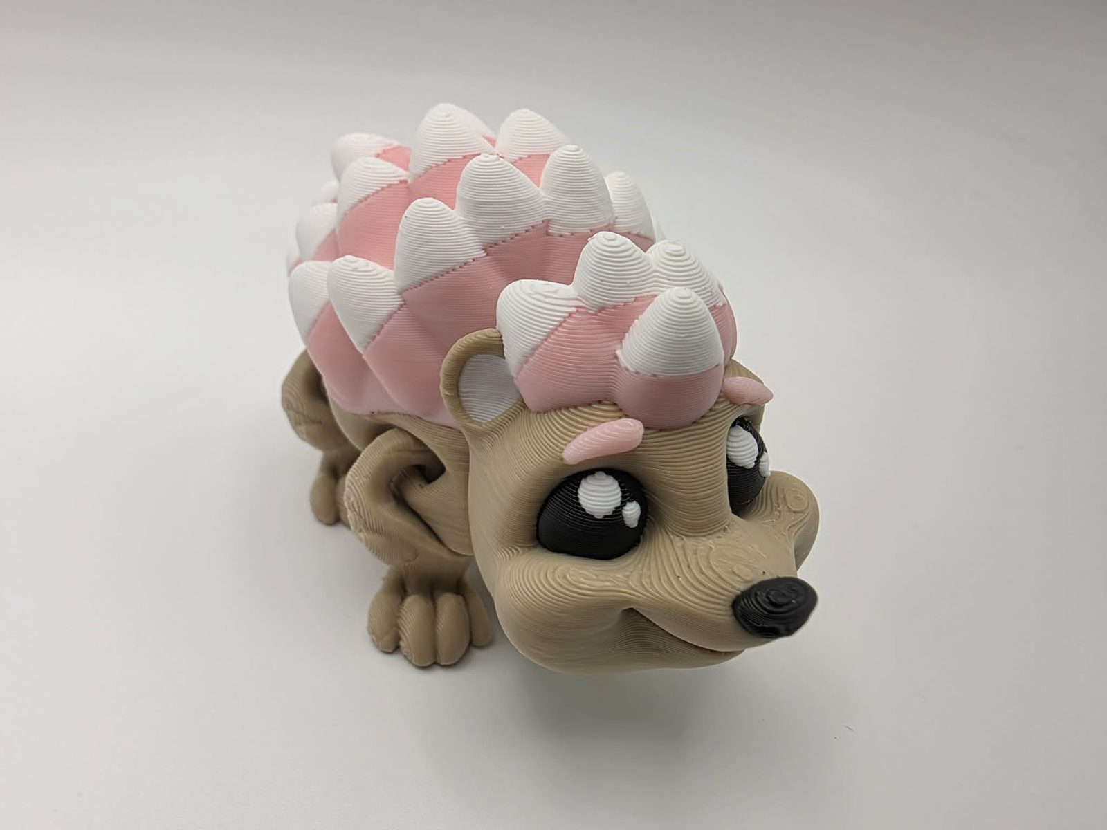Hedgehog - Standard - 3" Long x 1.75" Wide x 2" Tall 3D print product image