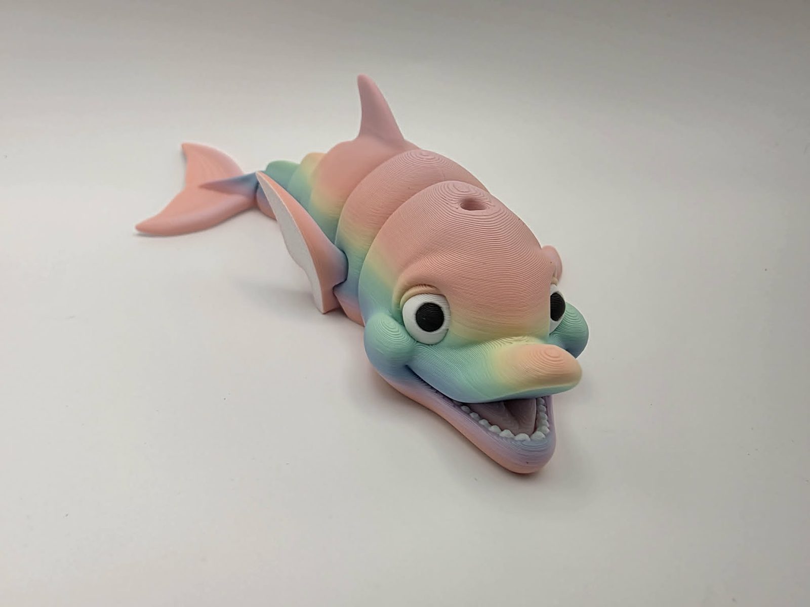 Dolphins - Standard - 6" Long x 3.5" Wide Tip of Fin to Tip of Fin x 1.5" Tall 3D print product image
