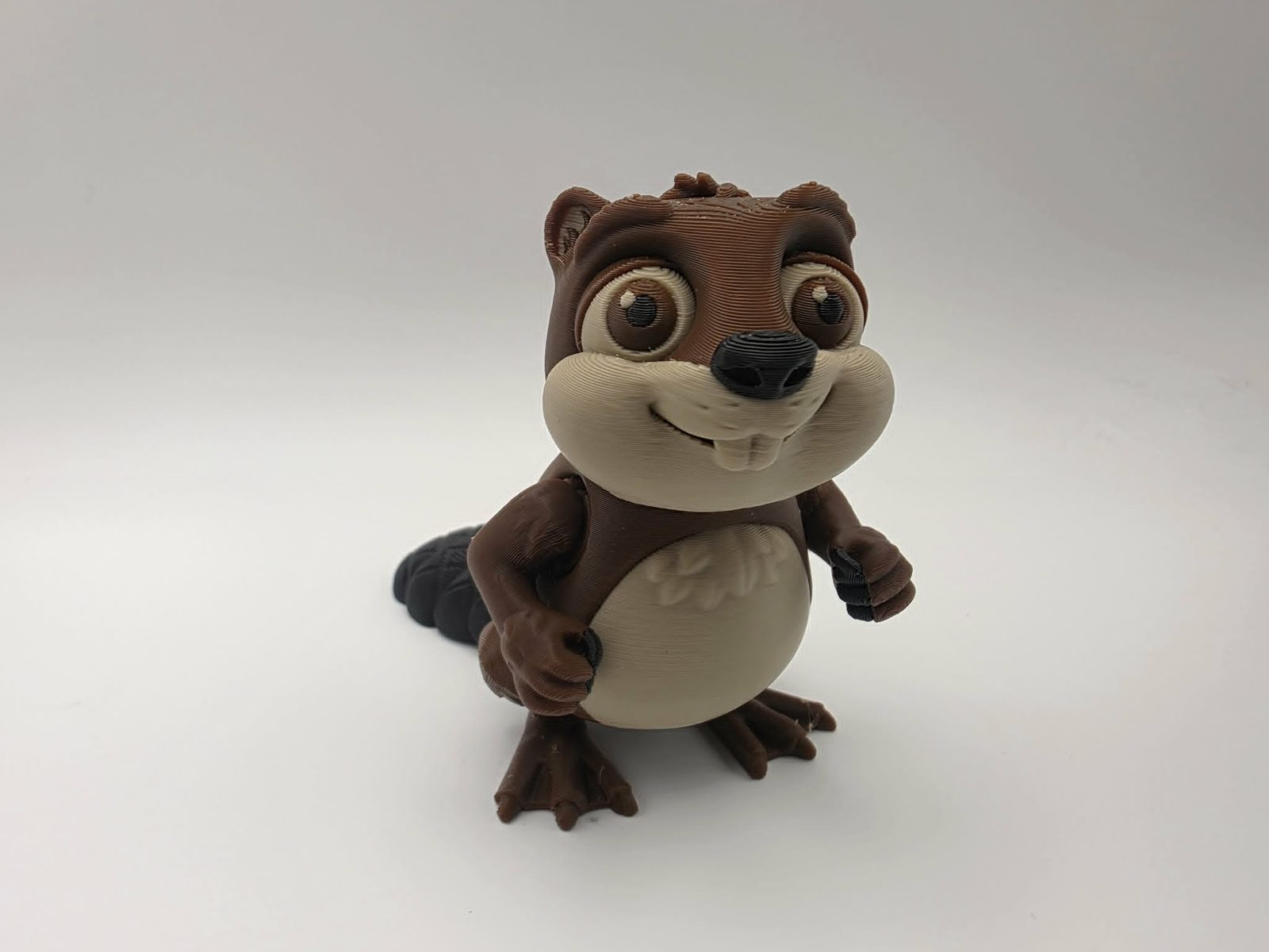 Beaver - Standard - 4" Long x 2.25" Wide x 3.25" Tall 3D print product image