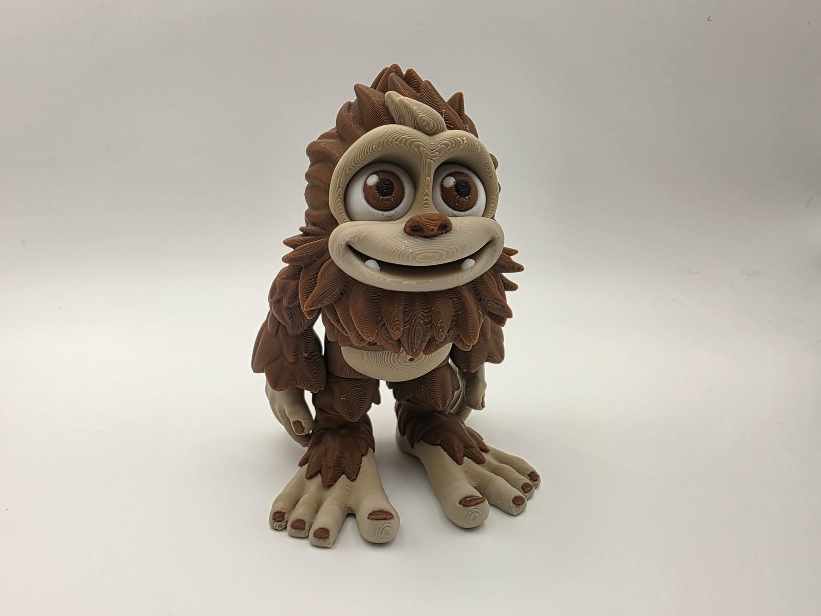 Bigfoot - Standard - 3" Outer Arm to Outer Arm x 1.75" Tip of Toe to Heel x 4" Tall 3D print product image