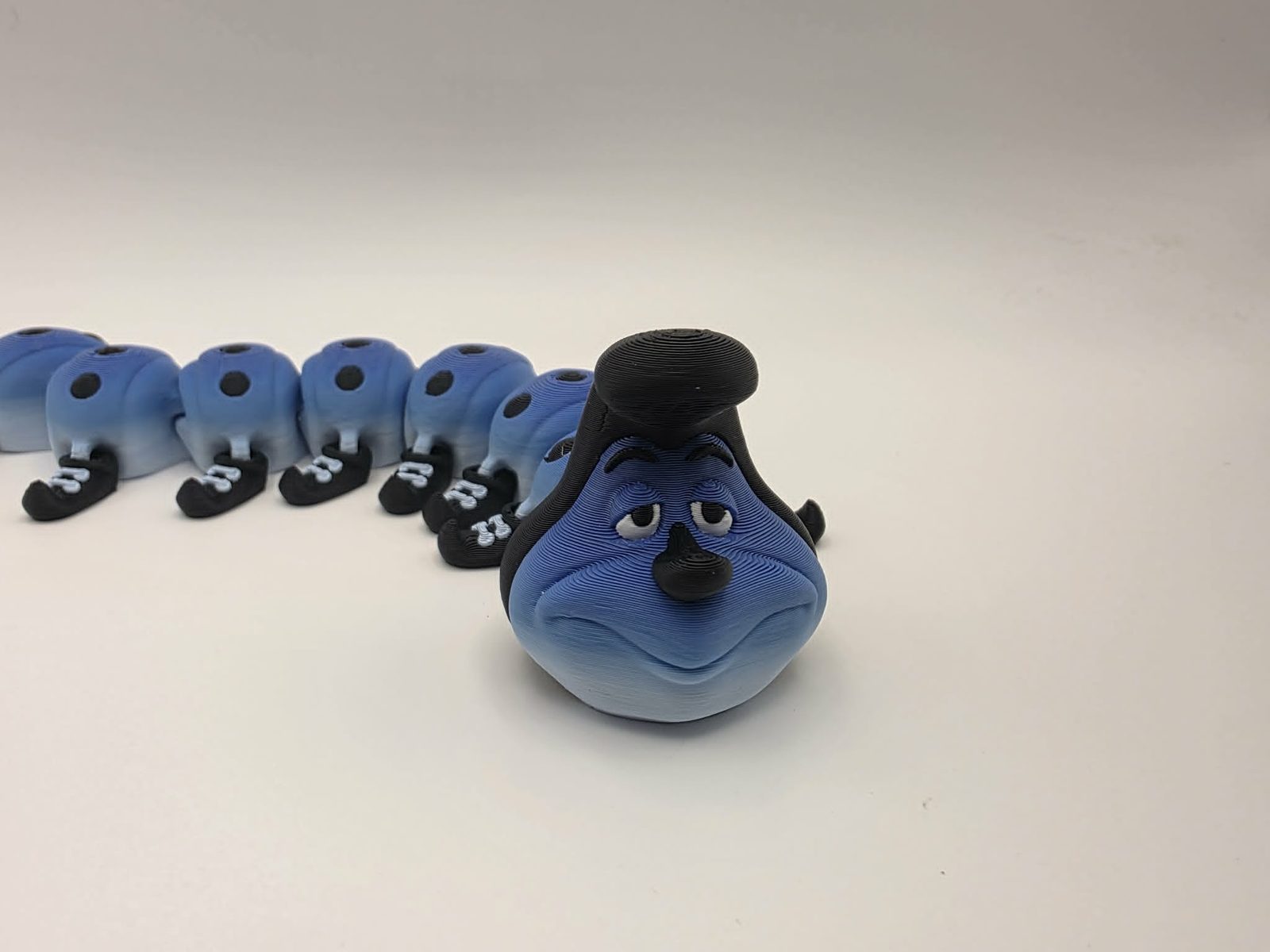Caterpillar - Standard - 8" Long x 2.25 Tip of Shoe to Tip of Shoe x 1.75" Tall 3D print product image