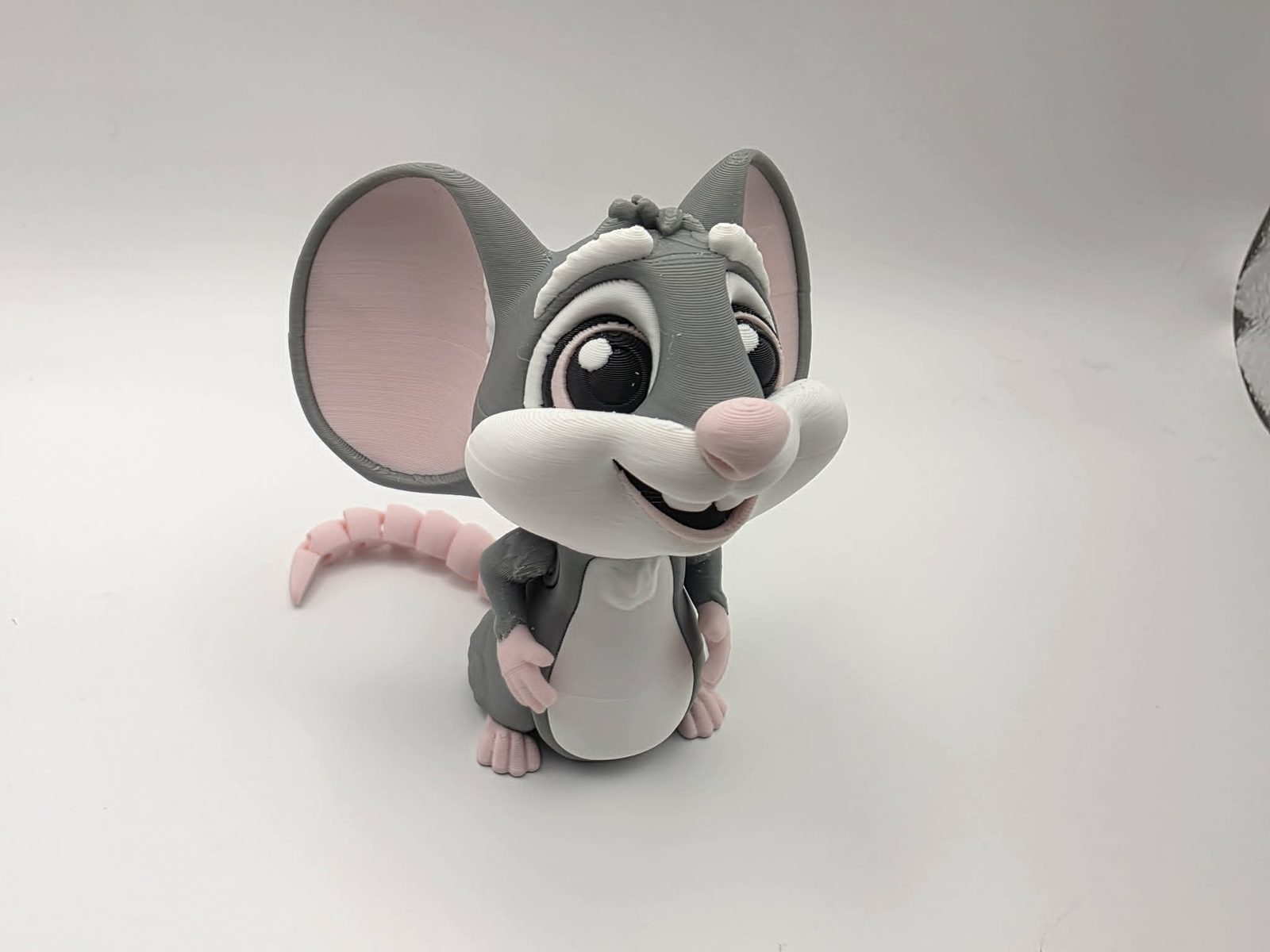 Mouse - Standard - 5" Long x 3.5" Wide Tip of Ear to Tip of Ear x 3.5" Tall 3D print product image