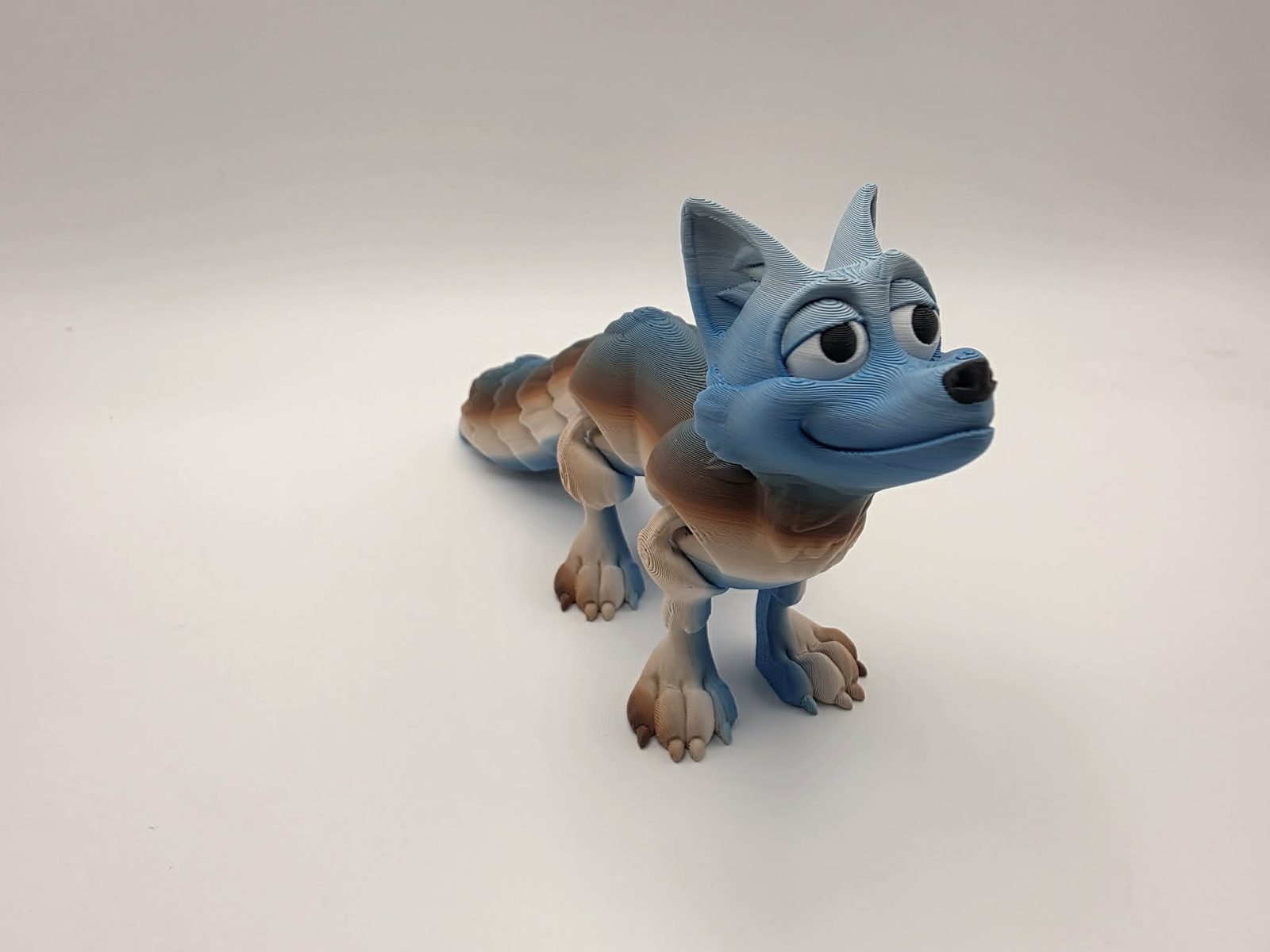 Fox - Standard - 6" Long x 1" Wide x 3" Tall 3D print product image