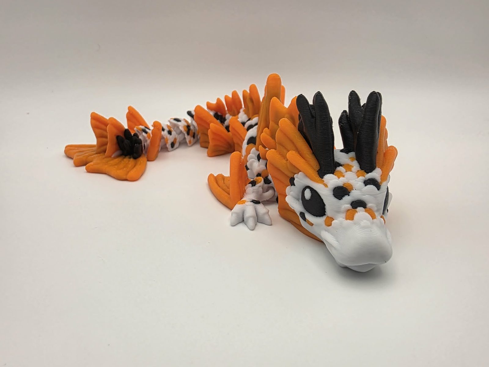 Koi Dragon - Standard - 9" Long x 2.75" Wide x 1.75" Tall 3D print product image