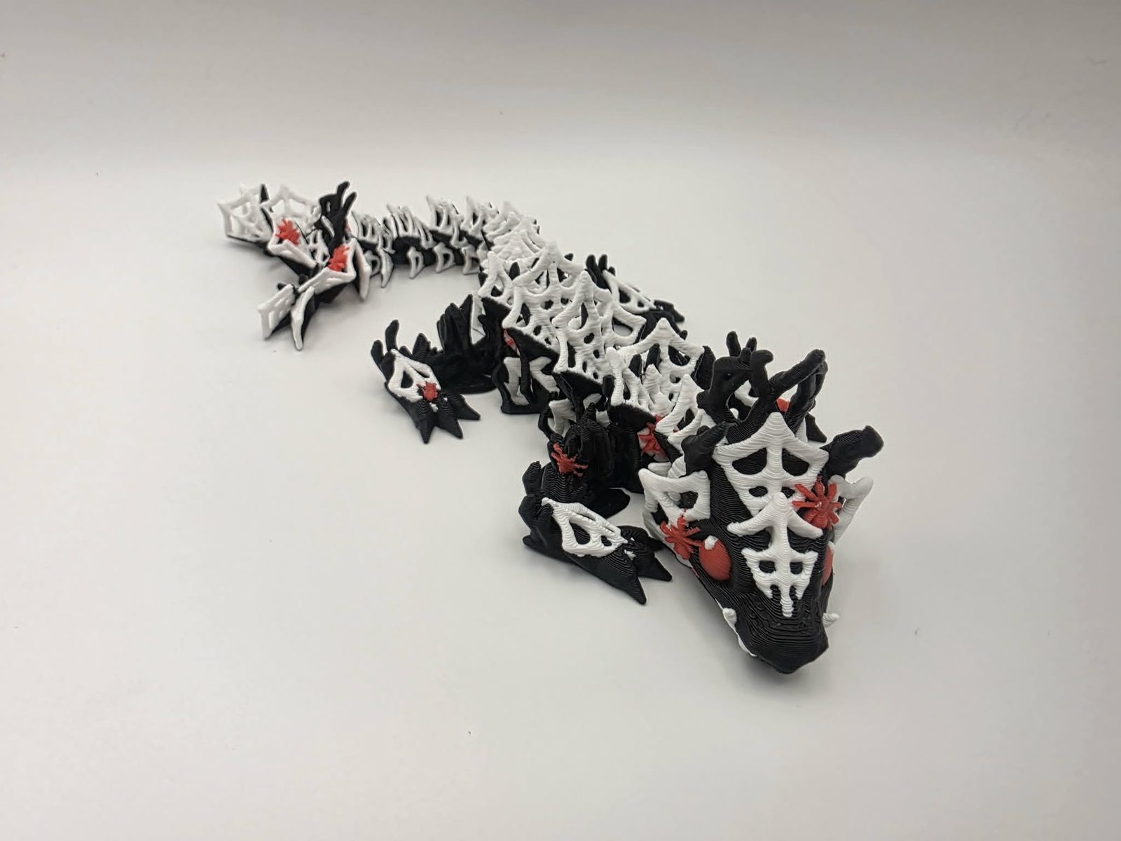 Spider Dragon - Standard - 7.75" Long x 2.5" Wide Elbow to Elbow x 1.5" Tall 3D print product image