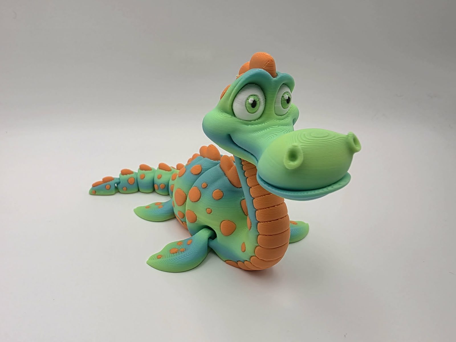 Loch Ness Monster - Standard - 6" Long x 3" Wide Fin to Fin x 3" Tall 3D print product image