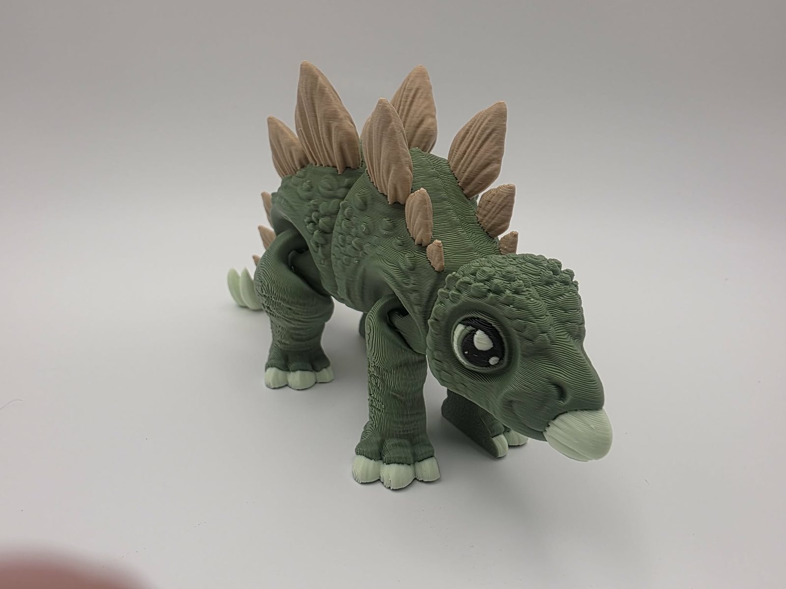 Stegosaurus - Standard - 5.5" Long x 2" Wide x 2.75" Tall 3D print product image