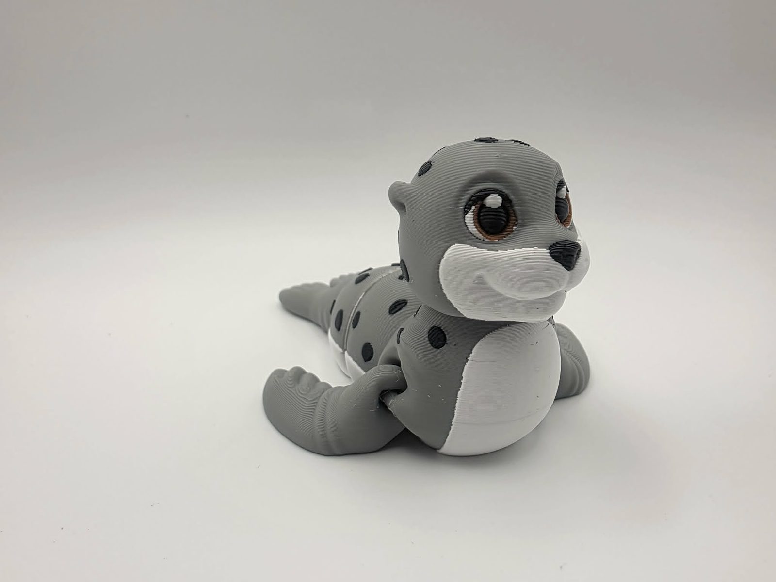 Seal - Standard - 4.5" Long x 3" Wide Outer Flipper to Outer Flipper x 2.5" Tall 3D print product image